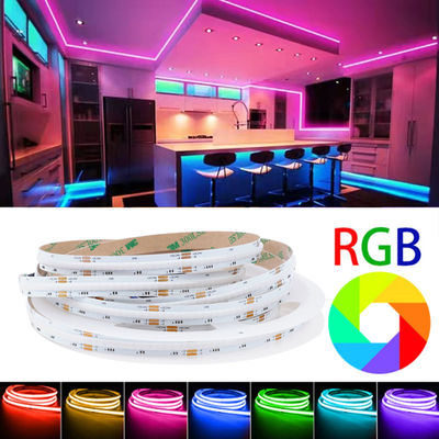 Rgbの穂軸LEDの滑走路端燈840Leds/Mの24V部屋のための適用範囲が広く薄いネオン ライトのストリップ