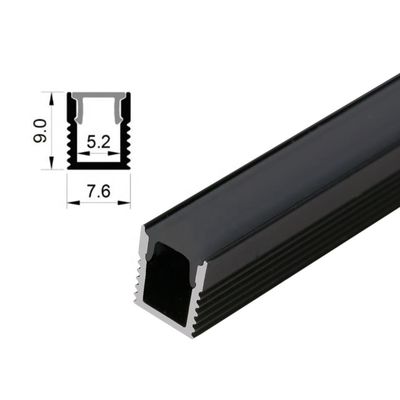屋内屋外の建築の天井のための小型引込められた正方形LEDのアルミニウム プロフィールのAL 0809