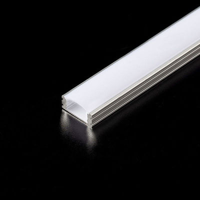 8mm白いLEDのアルミニウム プロフィールの正方形のプロフィール ライトPCは線形を覆う