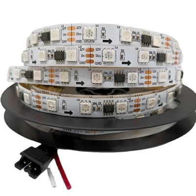 WS2811デジタルLEDの適用範囲が広いストリップ アドレス指定可能なLEDのライト24V Aclorolプログラム可能な5050