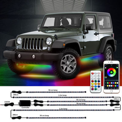 夢の追跡色車のUnderglowのキットの120cm 50cmを防水ネオン ライト