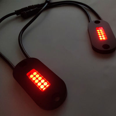 車装飾的なLEDライトUnderglowの除行UTVのトラックの多色刷りの本体下部RGB LEDの石ライト
