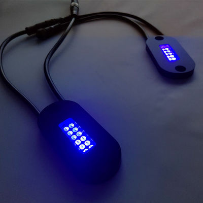 車装飾的なLEDライトUnderglowの除行UTVのトラックの多色刷りの本体下部RGB LEDの石ライト