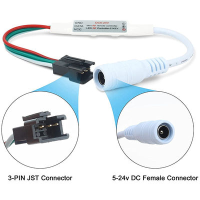DC5 -24V WS2811 WS2812Bの夢のカラー ストリップ ライトのための小型21Key LEDライト コントローラー