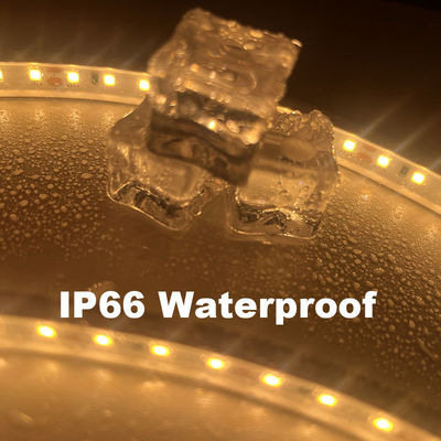 9.6W LEDの線形照明ストリップ12V 24VのシリコーンIP66は導かれたキャビネット ライトを防水する