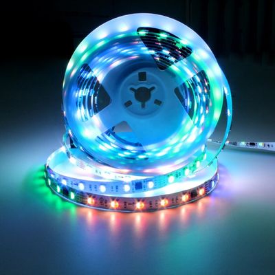 装飾的なデジタルによって導かれたストリップのDmxのコントローラー24VマジックRGBW 60LEDs/M屋外のDmxは照明を導いた