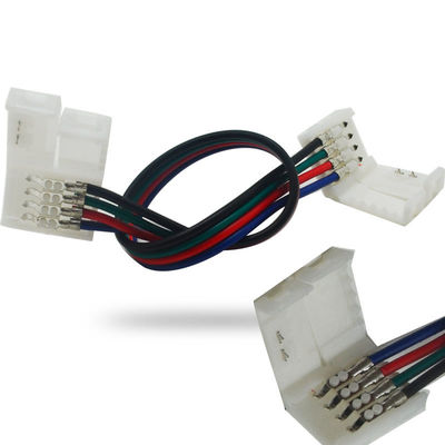 導かれた滑走路端燈のコネクター4 Pin 10mmの幅は付属のSolderlessの延長ケーブルワイヤーを導いた