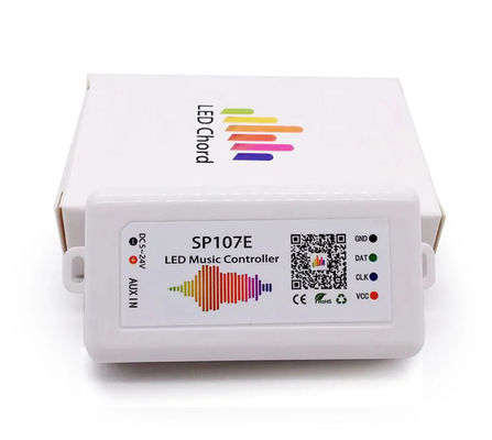 APP Bluetooth Rgbはピクセル ライト ストリップWS2812B WS2811 SP107Eのための音楽コントローラーを導いた