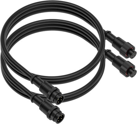 防水ワイヤーLED付属M12をCirlularコードされた電気3 4 Pin延長コード
