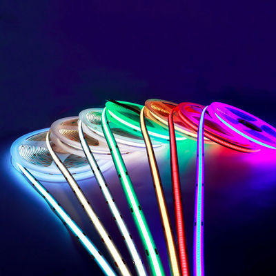 適用範囲が広い10mm 756LEDs/M Rgbの穂軸LEDのストリップRgb 768Leds/M 24V Ip65防水LED