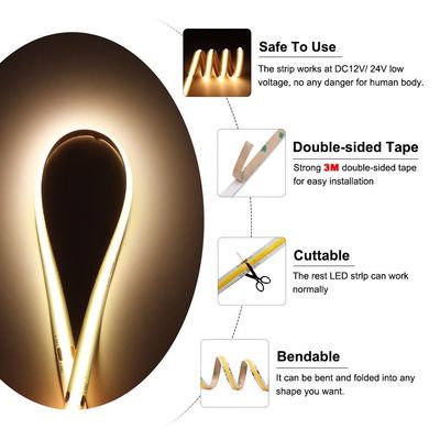 8mmは10mm 3000k軽く適用範囲が広いLEDの穂軸CRI 90の氷の赤い緑の黄色く暖かく冷たい白を導いた