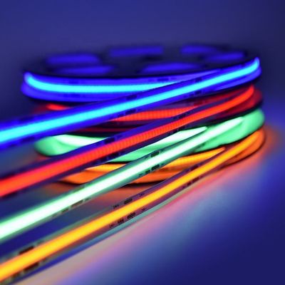 24v 12v 5v Rgbcw Rgb Rgbwアドレス指定可能なスマートなLEDの適用範囲が広いストリップの穂軸のシリコーン