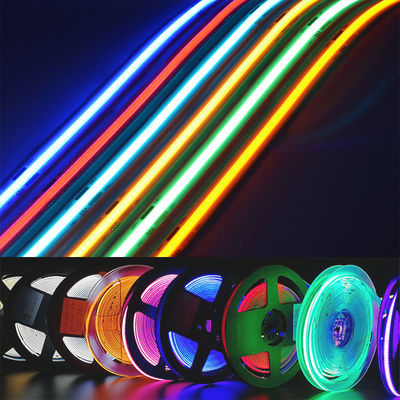 24v 12v 5v Rgbcw Rgb Rgbwアドレス指定可能なスマートなLEDの適用範囲が広いストリップの穂軸のシリコーン