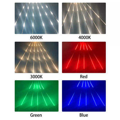 LEDの適用範囲が広いストリップの標識燈24Vの競馬のsmd2835流水の白い追跡のストリップは軽い導いた