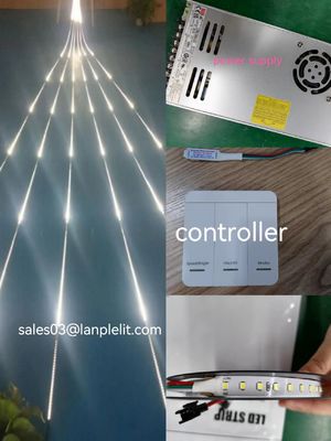LEDの適用範囲が広いストリップの標識燈24Vの競馬のsmd2835流水の白い追跡のストリップは軽い導いた