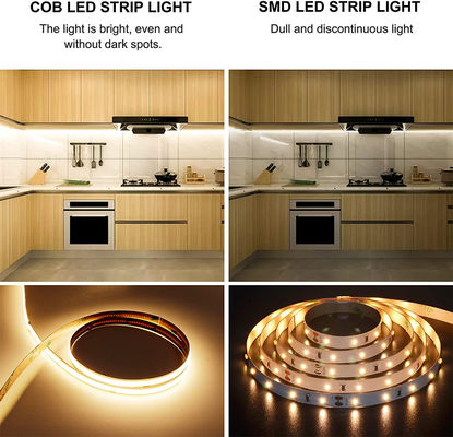 2023年の穂軸LEDのストリップ480leds 2700K 3000K 4000K 6000K Dotless適用範囲が広いテープ ライト