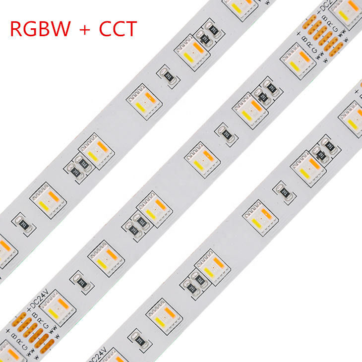 1 Smd 5050 Rgbに付きRgbww 5はRgb Cctアドレス指定可能な120 Led/M 12v 24vを導いた
