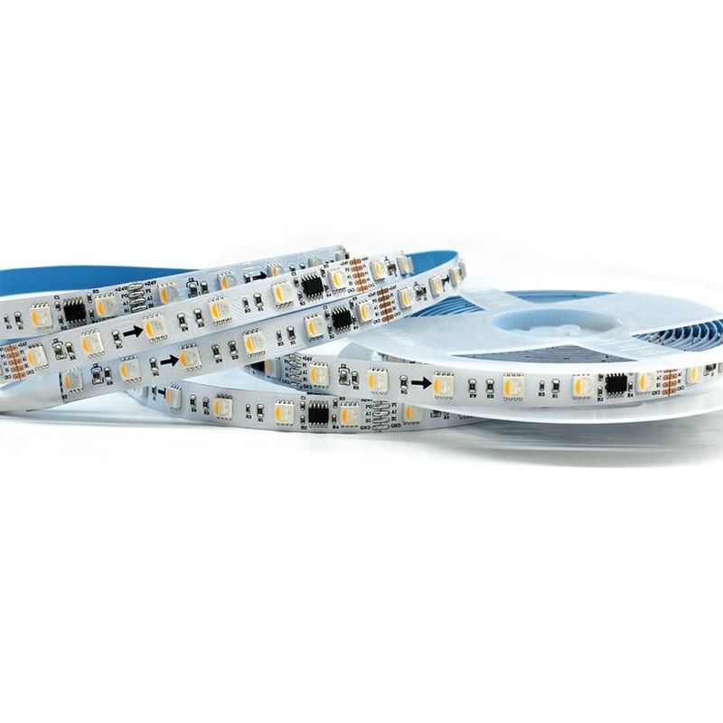 装飾的なデジタルによって導かれたストリップのDmxのコントローラー24VマジックRGBW 60LEDs/M屋外のDmxは照明を導いた